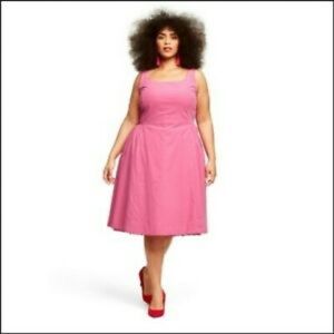 Pink Target x Isaac Mizrahi Dress in 1X